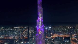 Burj khalifa 3 years of Success forsage enversary