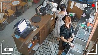 40 Incredible Moment Shot by a Surveillance Camera