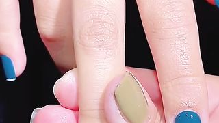 Modern stylish nail art 2023