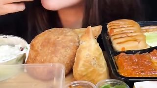 Yummy food asmr.