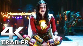SHAZAM 2 FURY OF THE GODS "Shazam Vs Dragon" : 5 Minute Trailers (4K ULTRA HD) NEW 2023