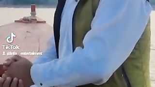 Boating with friends at Numal lake