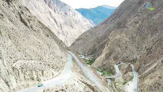 China Roads on Cliffs