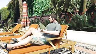 GTA 5 - Michael's FIRST PERSON Five Star RAMPAGE! (Epic Police Escape)