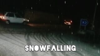 Snowfalling