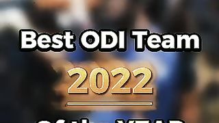 Best ODI team of the Year 2022