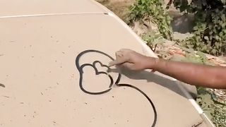 ابداع في الرسم