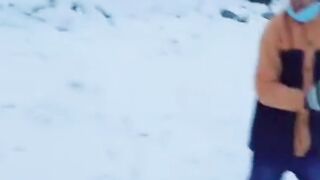 Kalam snow falling