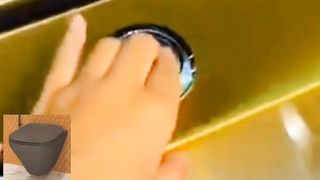 New design toilet just like gold install in your washroom