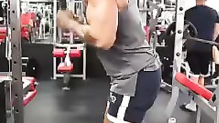 Funny video girl in gum