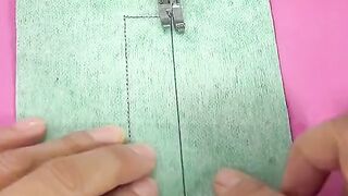 Simple&unique neck design cutting&stiching