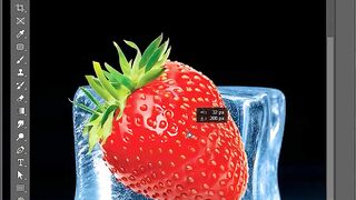 photoshop manipulation ice cube tutorials l #shorts #photoshop #photoshoptricks