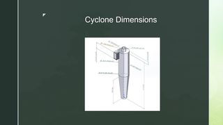 Cyclone Particle Separator Ansys Fluent Analysis.