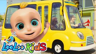 Wheels On The Bus - KIDS SONGS LooLooKids Nursery Rhymes & Kids Songs