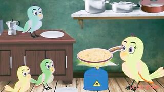 hot bread (animated story) in urdu