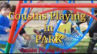 Cousins Enjoying Together