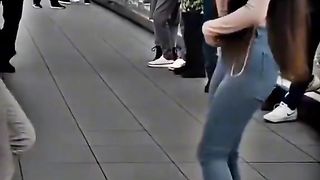 cute girl dancing
