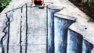 Amazing Art_illusion Art #tiktok ????