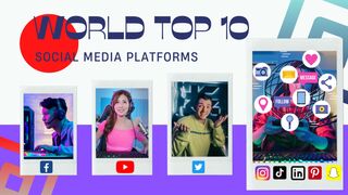 Top 10 most popular social media platforms