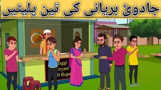 Biryani ki jadui plantain!urdu cartoon stories! Moral storiesries