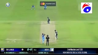 India end srilanka today cricket match