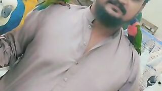 Parrot Man in Pakistan| birds lover