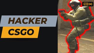CSGO Hacker In Match Making Mirage Map Competitive #ceenchokxx #hacker #csgohacker