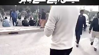Maryam Nawaz ka jalsa 120 kadam lamba tha