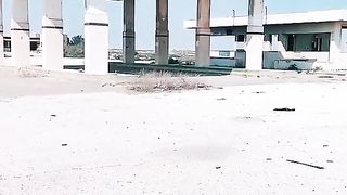 Abaounded petrol pump on Saudi Arabia