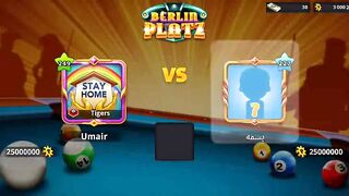 Luck matters in 8ballpool