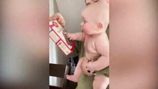What Happens when Baby Play With Daddy