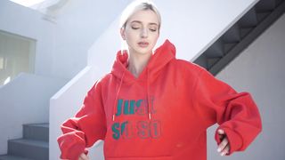 JUST SO SO Women's Fashion Hoodies Sweatshirts Winter Fuzzy Fleece Casual Long Sleeves Pullover With Pockets
