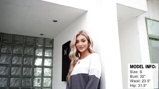 TICTICMIMI Women's Casual Long Sleeve Color Block/ Solid Tops Crewneck Sweatshirts Cute Loose Fit Pullovers With Pockets