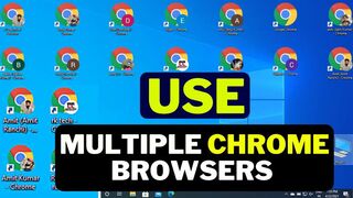 How To Create Multiple Chrome Browser in PC |l Use Unlimited Chrome Browser With Different Gmail