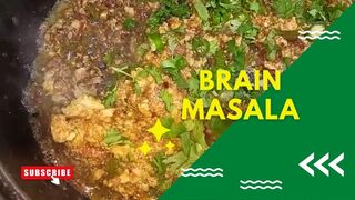 Brain Masala Recipe By Cook & Vlog With FR