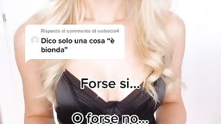 MASHA CAPSIZ ( &egrave; BIONDA)