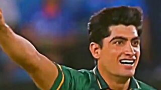 Nasheem Shah against India | Naseem Shah bowling