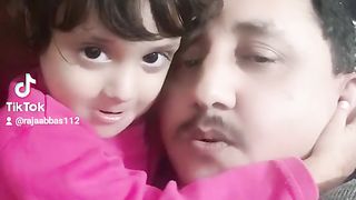 Gull Fatima with father