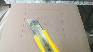 mini home cardboard