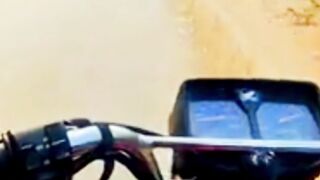 Honda 125 rush driving