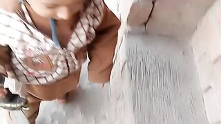 Playing with sword