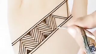 Easy Mehndi Design #shorts #videoshorts #trending