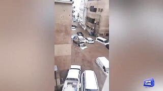 مکۃ المکرمہ میں شدید ترین بارش
