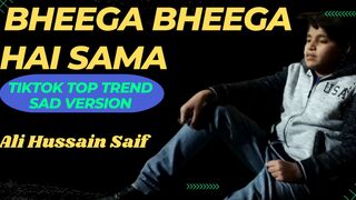 Bheega Bheega hai Sama Sad Song | viral song| Ali Hussain Saif