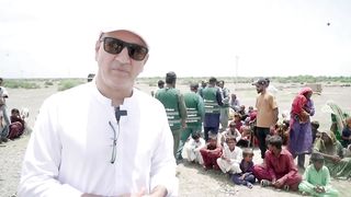 Hunaid Lakhani (late) Flood Relief Camp in Balochistan