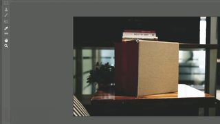 Box covering in Photoshop