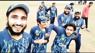 after win the Match star11 cricket team