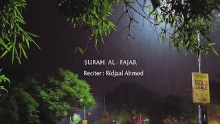 Surah Al Fajar