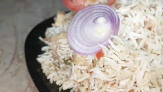 Malai boti biryani|white biryani|chicken biryani