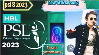 Psl8 official anthem by Ali Zafar |Newofficial song by Ali Zafar